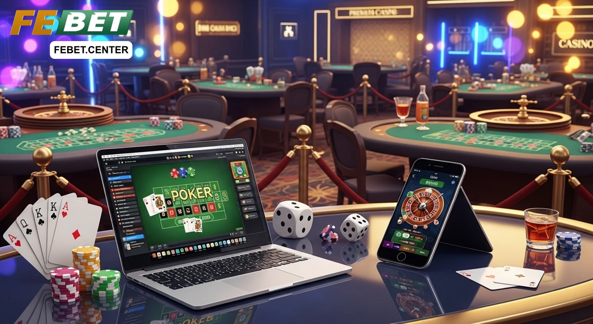 Banner FEBET - Trang chủ casino trực tuyến